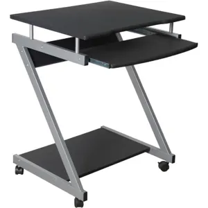 Mesa Vertical Negro/Acero 60x48x75 , PN.AM100GEN18