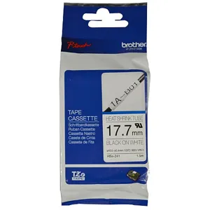 HSe-241 17.7MM (0.69IN) SIZE HEAT SHRINK TUBING BLACK ON WHITE