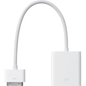 Apple Dock Connector to VGA Adapter PN:MC552ZM/B