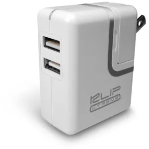 Cargador USB doble de CA (2 Usb) Tablets iPad iPhone KMA-006