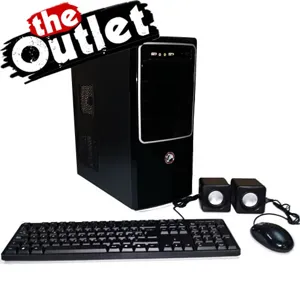 Outlet - Gabinete ATX + Fuente 600W Teclado, Mouse y Parlantes PN:CASEKIT