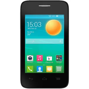 Alcatel POP D1 3.5" HVGA, 4GB, WiFi, Bluetooth, Camara, Android 4.4 KitKat, Radio FM Incluye $5.000 de Carga inicial ENTEL