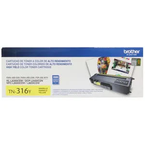 BROTHER TN316Y TONER AMARILLO 3500PAG