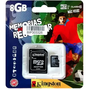 8GB MICRO SDHC C10 - COPA AMERICA PN:KC-C208G-5H