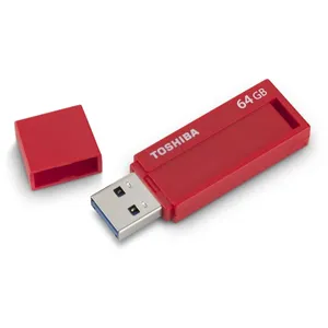 PENDRIVE 64GB USB 3.0 ROJO PN:PFU064U-1BLR