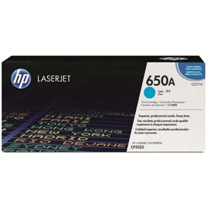 Tóner HP 650A Cyan LaserJet  for CP5525 - CE271A