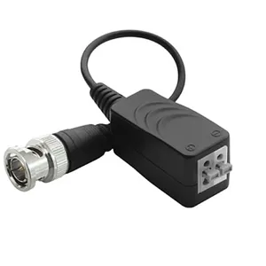Video Balun Folksafe pasivo terminal de cable BNC (El Par)