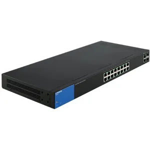 Switch 18Puertos 10/100/100 (16Ptos+2Ptos SFP) PoE+ Smart LGS318P