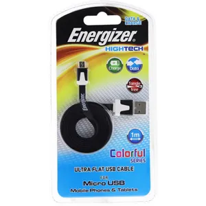 Cable USB a Micro USB Ultra Flat PN:LCAEHUFCMCBK2