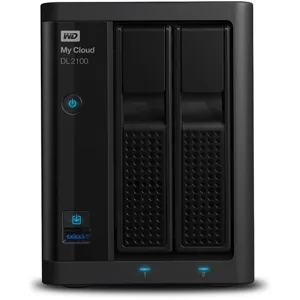 12TB (2 x 6TB) My Cloud Business Series DL2100 2-Bay NAS  pn WDBBAZ0120JBK-NESN