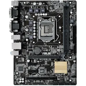 Tarjeta Madre H110M-C/CSM 1151 mATX 2DDR4 HDMI VGA DVI SERIAL PARALELO GLAN PN:H110M-C/CSM