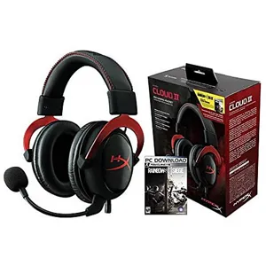 Audifonos HYPERX II CLOUD RED + Rainbow Six siege PN:HG-HS2RD-1B