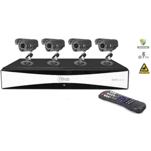 Kit DVR + 4 camaras KA mcl  pn:6992
