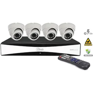 Kit DVR +  4 camaras 700 TVL DKA pn: 6997