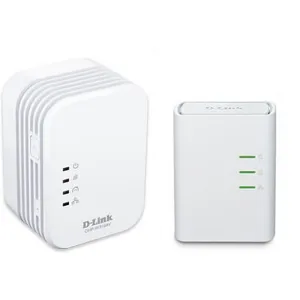 Kit PoweLine Extensor y Receptor Señal WiFi via Red Electrica N300  DHP-W311AV