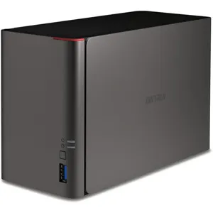 NAS LinkStation 421e Sin disco 2-bay Enclosure High Performance RAID NAS Personal Cloud Storage and Media Server - LS421DE