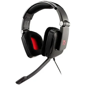 Audifonos Microfono Tt eSports Shock Black Gamer HT-SHK002ECBL