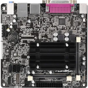 Tarjeta Madre D1800B-ITX  Intel 2Core Celeron 2.41Ghz 2 x DDR3 SODIMM  pn: D1800B-ITX