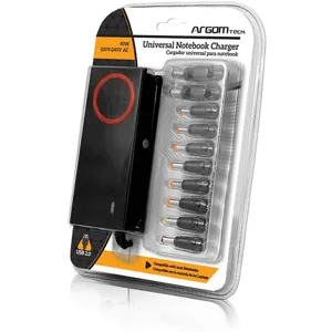 Cargador Universal para Notebook 90W con USB ARG-AC-0092