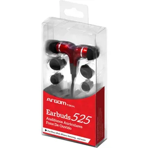 Audifono Earbuds 525 rojo  pn.ARG-HS-0525R