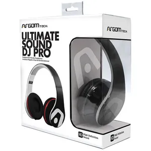 Audifono DJ Pro  negro pn: ARG-HS-2441B