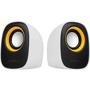 Parlantes 2.0 USB Blanco ARG-SP-1020