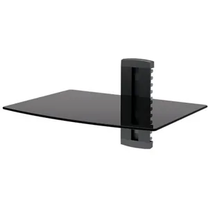 Soporte mural TV , superficie de vidrio templado  pn: ARG-BR-8211