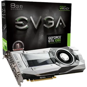 Video GeForce GTX 1080 GDDR5X VRAM 8Gb 1607 MHz core boostable to 1733MHz  pn:08G-P4-6180-KR