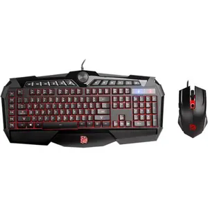 Combo Teclado Mouse Gamer Challenger Prime RGB Esp KB-CPC-MBBRSP-01
