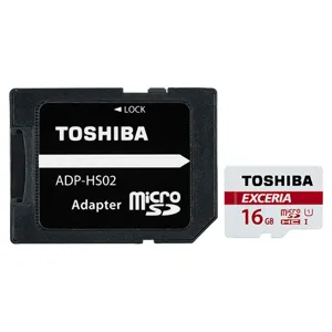 16GB microSDHC clase 10 + adaptador pn.THN-M301R016U2