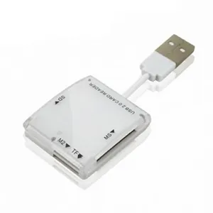 Lector USB 2.0 de Tarjetas de Memoria Blanco Y-2202 0060104