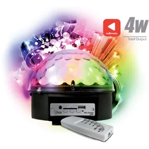 Parlante c / luz disco fiestas ninos USB SD Card  pn:6562