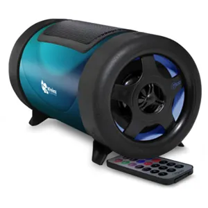 Parlante Zuka Bluetooth USB/SD radio FM recargable  20w RMS control remoto Wave Blue   pn: 6951