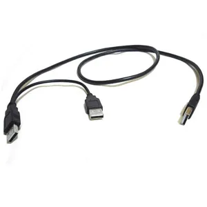 Cable USB para Cofre 2.5 2xUSB A a 1xUSB A  Bulk 93059
