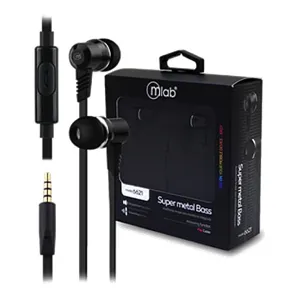 Audifono In-ear con microfono manos libres  Negro  pn: 6621