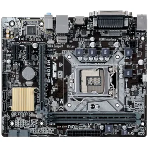 Tarjeta Madre  H110M-D LGA  2 X DDR4 2133 VGA /HDMI  /SERIAL /PARALELO  micro ATX pn H110M-D