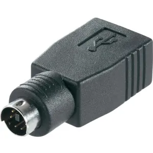 Adaptador PS2 a USB Para Mouse y Teclados USB a PC PS2 91023