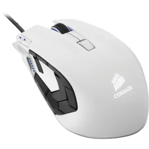 Mouse Vengeance MMO/RTS LaserMouse M95 White 8200dpi  pn CH-9000026-NA