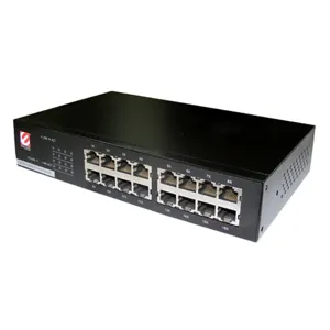 Switch 16 puertos 10/100/1000 Giga-Bit Hub  pn ENHGS-1600X2:USSP