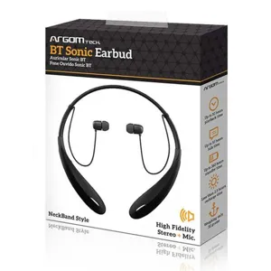 Audifono Earbuds Neckband Sonic Bluetooth negro pn:  ARG-HS-3800W