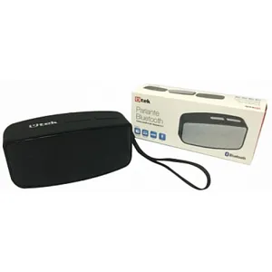 Parlante Portatil Bluetooth Radio FM USB Slot SD Negro  UT-BTH1060