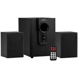 Parlantes 2.1 Subwoofer Soundbass 20 20w negro  pn: ARG-SP-3520BK