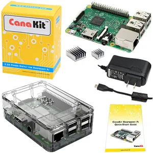 Kit CanaKit Raspberry Pi 3 Case + Adaptador LYSB01C6EQNNK-ELCTRNCS