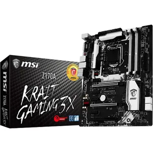 Tarjeta Madre Z170A Krait Gaming 3X Motherboard ATX LGA1151 Socket   pn Z170A KRAIT GAMING 3X