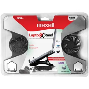 Base Cooler Abanico para Notebook 14 a 17" doble Ventilador LC-1