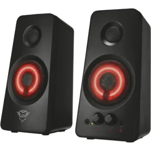 Parlantes 2.0 Gamer GXT 608 Tytan Led Illumited 36w