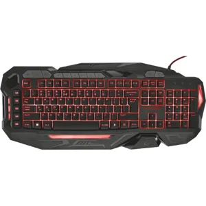 Teclado Gamer GXT 285 Iluminacion Led 5macros Esp