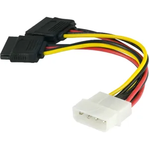 Cable de Poder Molex a 2Sata Bulk 93002