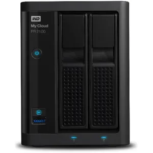 NAS My Cloud PRO PR2100 0TB 2 x GIGABIT PENTIUM N3710 QUAD CORE 1 6 GHz 4GB RAM 2X USB 3 0 RAID JBOD EXPANSION 0 Y  WDBBCL0000NBK-NESN