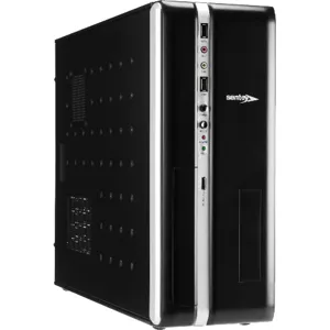 Gabinete Mid tower - 7 - ATX/MicroATX - Black - 240 Watt - SS2-2219 + PSU BCP45   pn  	  SS2-2219 + Psu